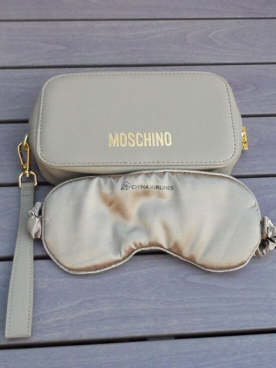 Moschino Handbags - Moschino x China Airlines Collab Toiletry/Cosmetic Case